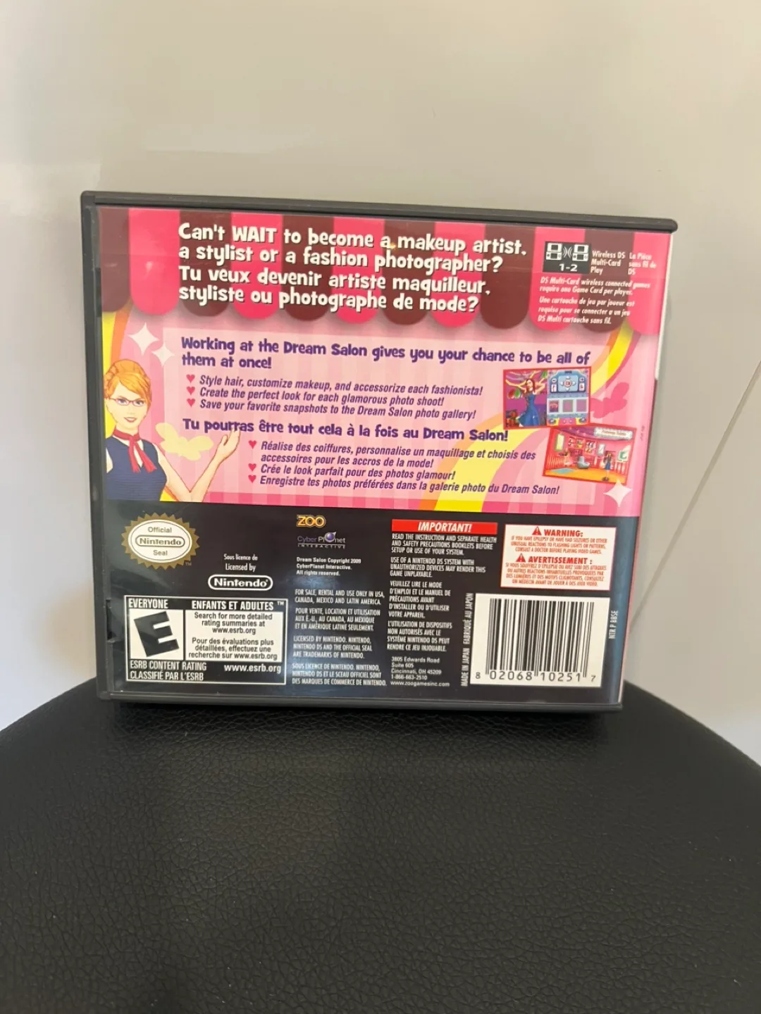 Dream Salon Nintendo DS Game image indicator(2)