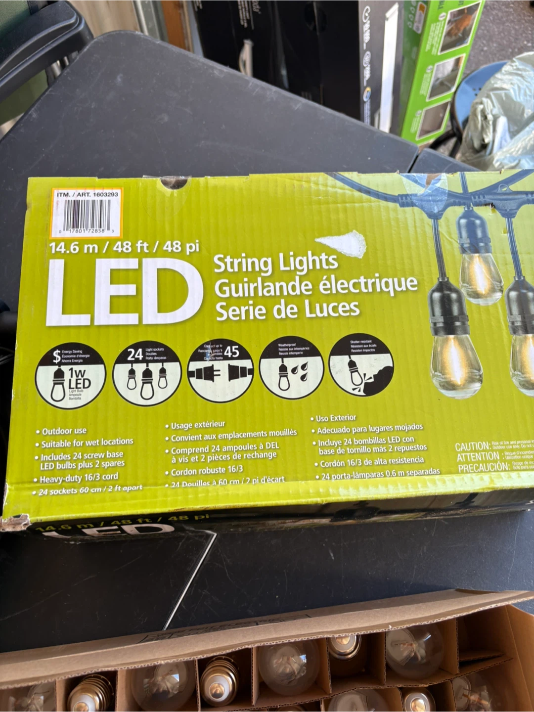 Feit Electric LED String Lights - 48 ft