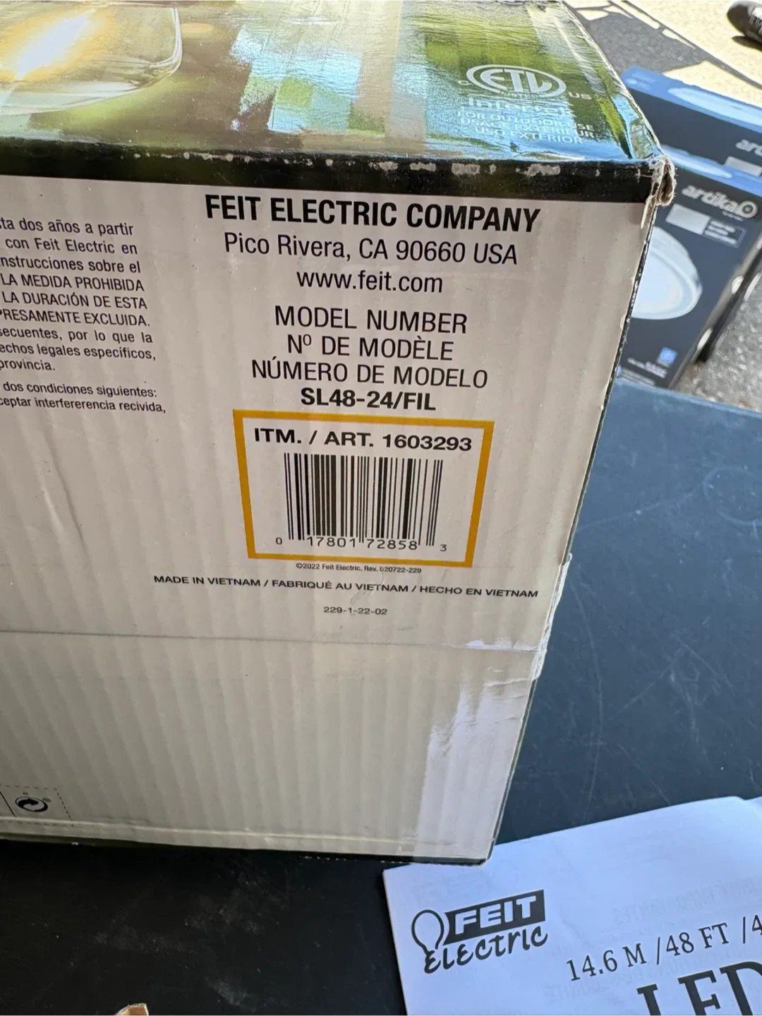 Feit Electric LED String Lights - 48 ft image indicator(6)