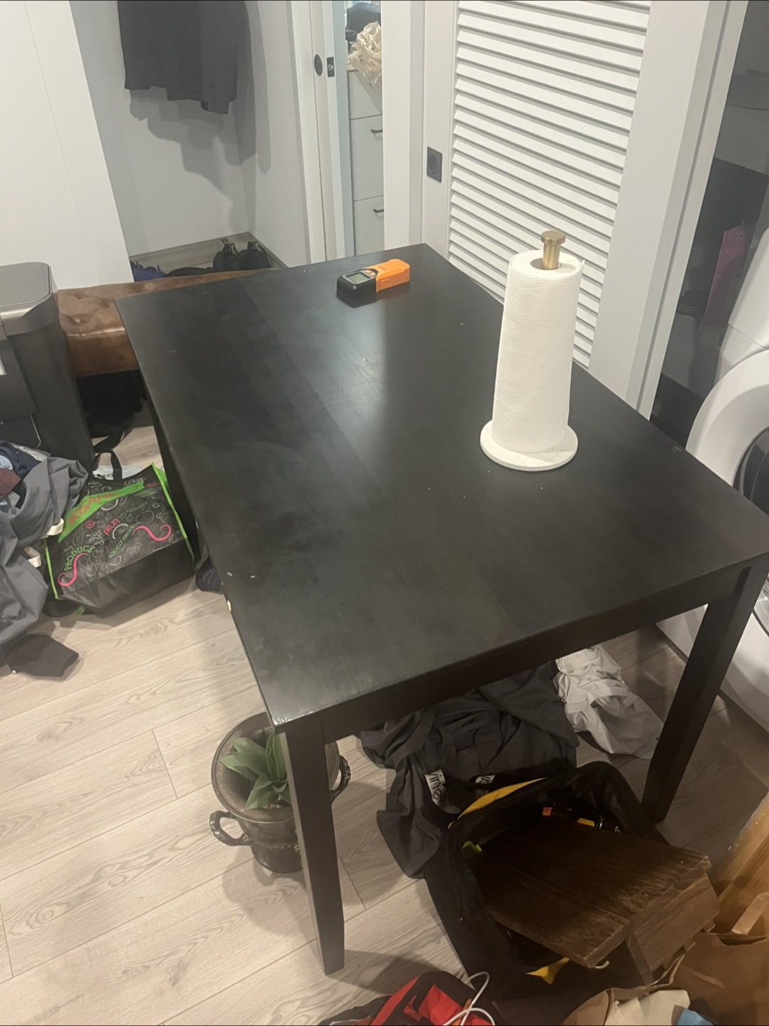 IKEA Black Dining Table - photo 2