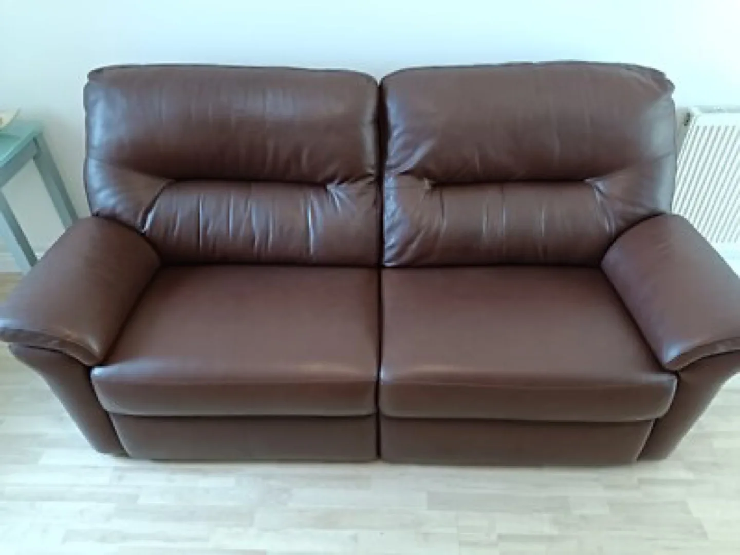 Brown Leather Sofa image indicator(2)