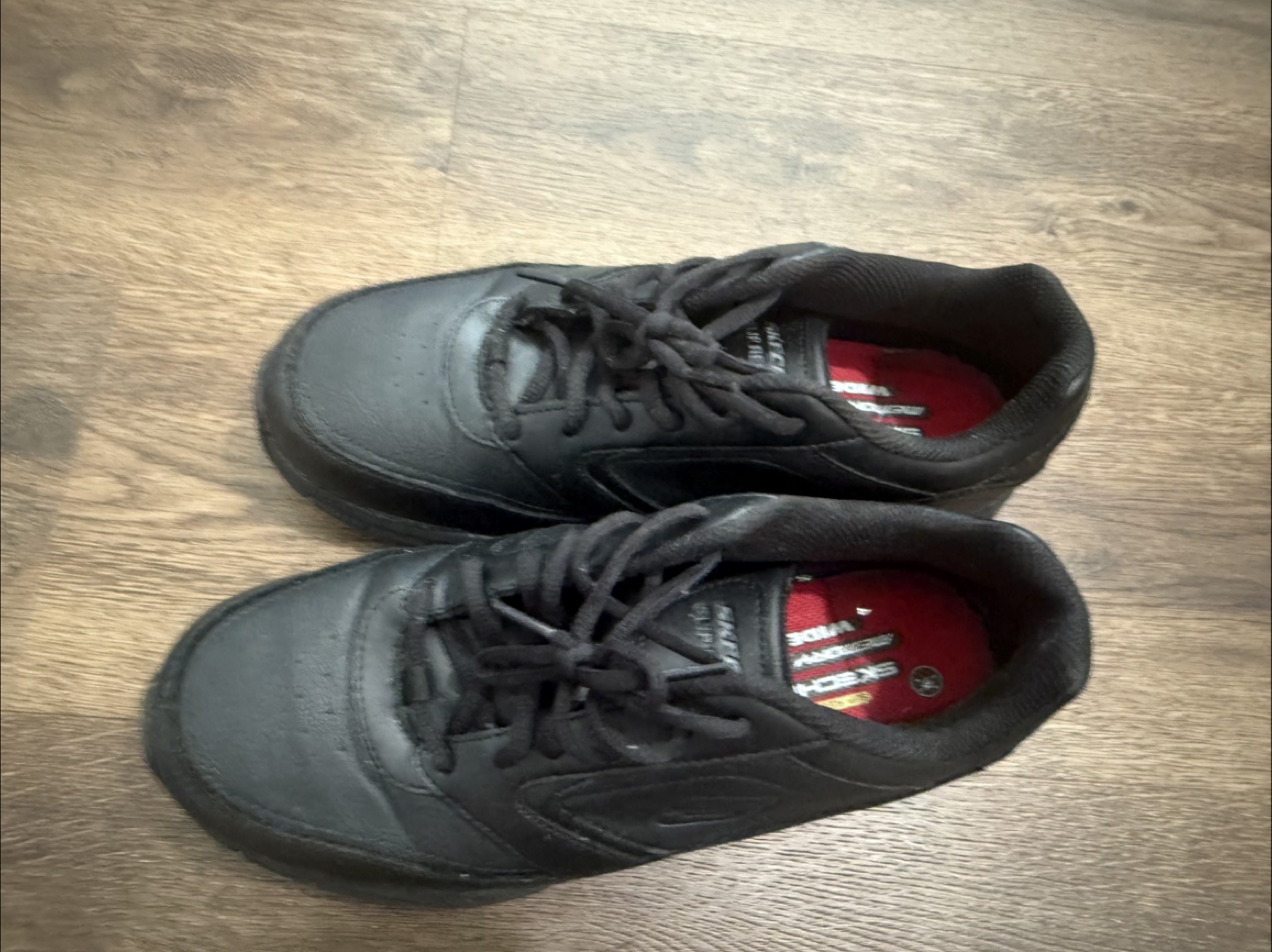 Skechers Black Leather Shoes US 10 - photo 2