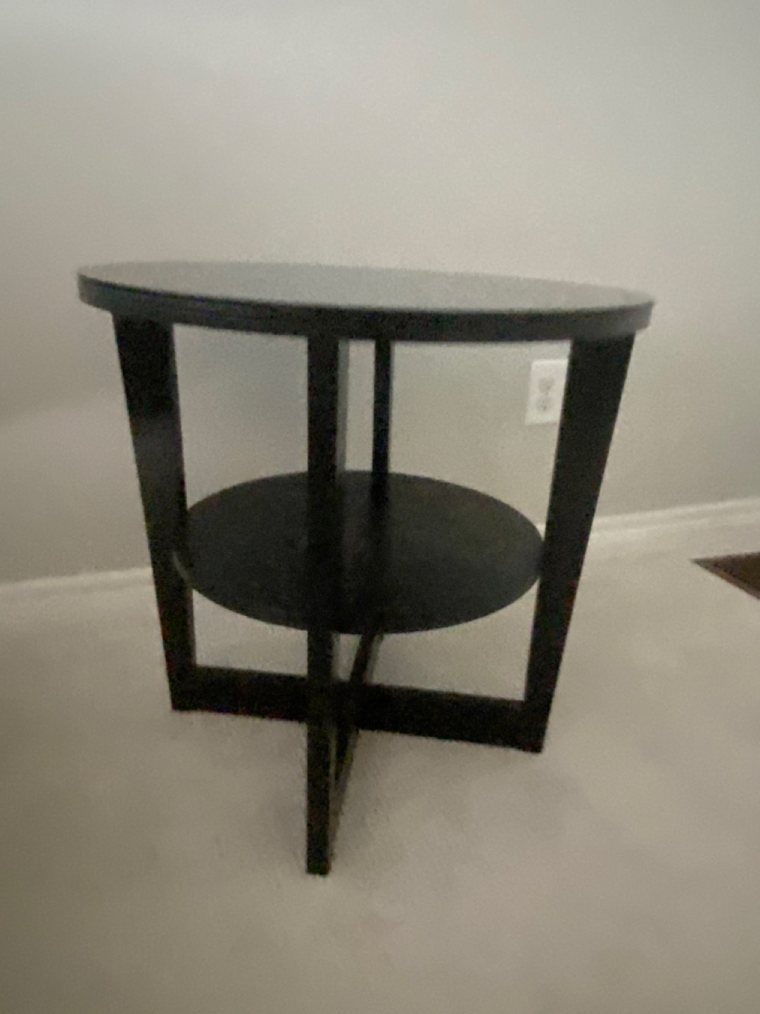 IKEA VEJMON Side Table - Black-Brown - photo 2