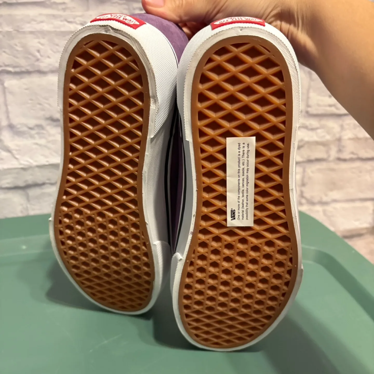 New Vans Sneakers Girls Size 6 (Fits approx women’s 8) image indicator(7)