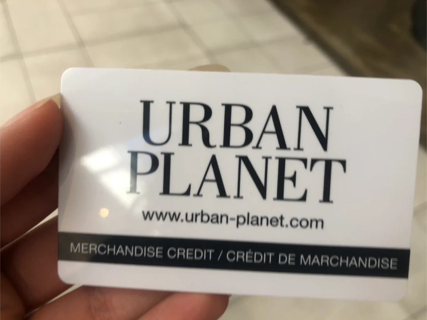 $50 gift card urban planet / urban behavior