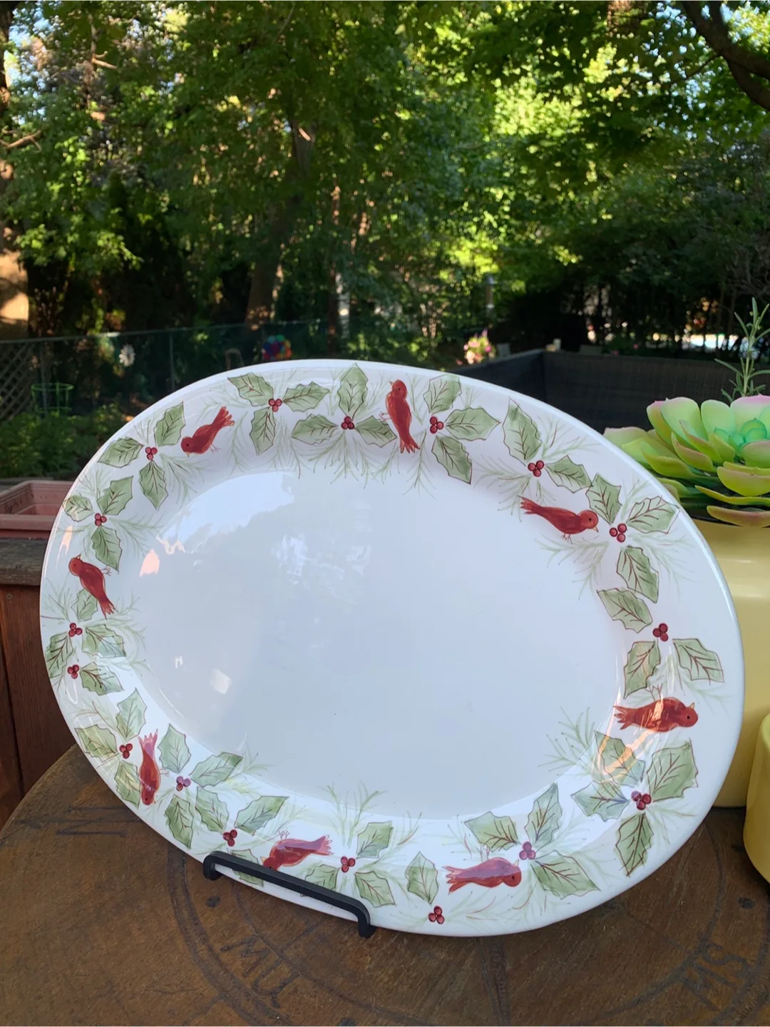 Gates Ware Christmas Holiday Platter image indicator(3)