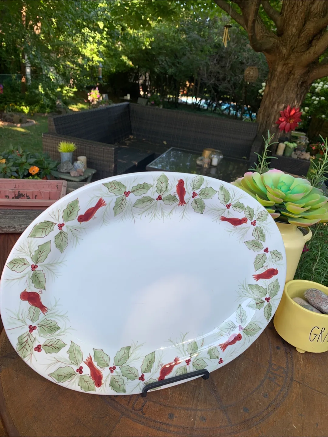 Gates Ware Christmas Holiday Platter image indicator(8)