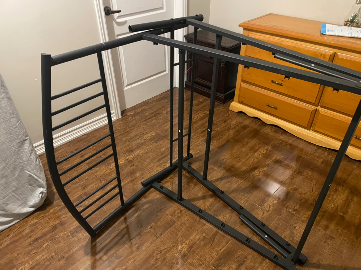 Metal Bed Frame - Black - photo 2