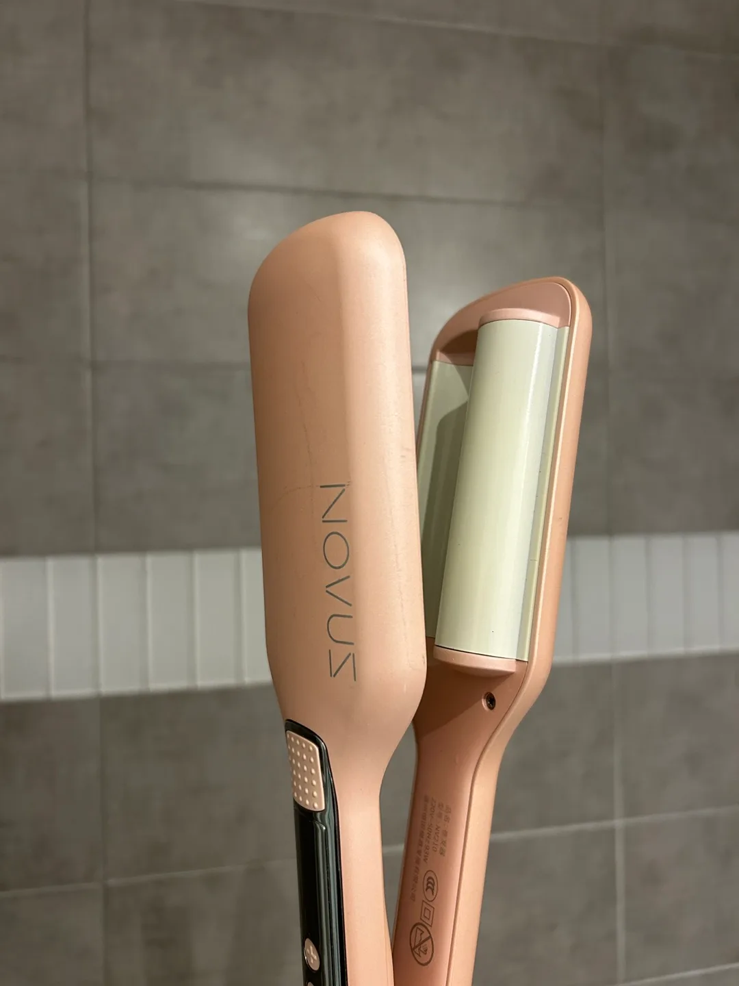 NOVUS Hair Waver Curling Iron - Pink image indicator(2)