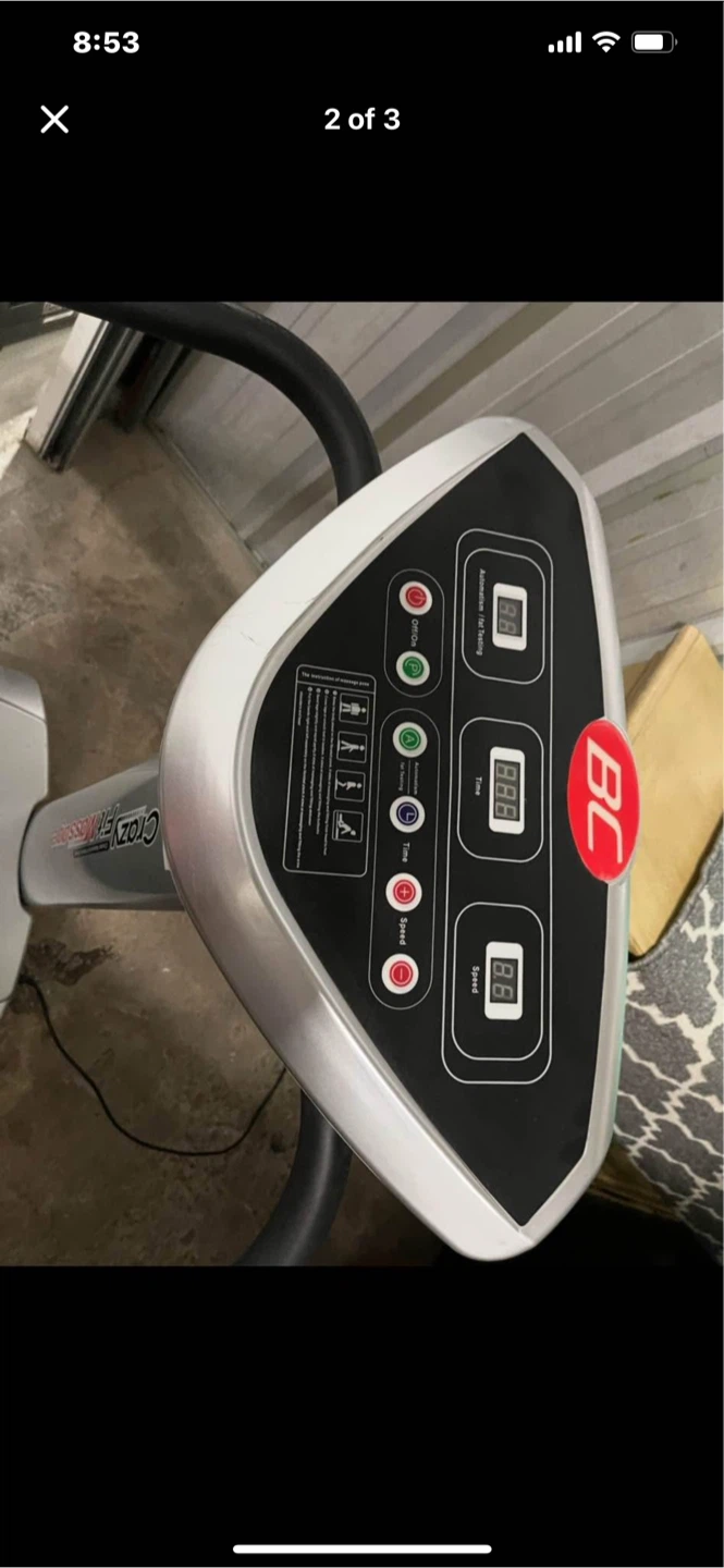 Body Champ Crazy Fit Massage Vibration Platform - photo 2