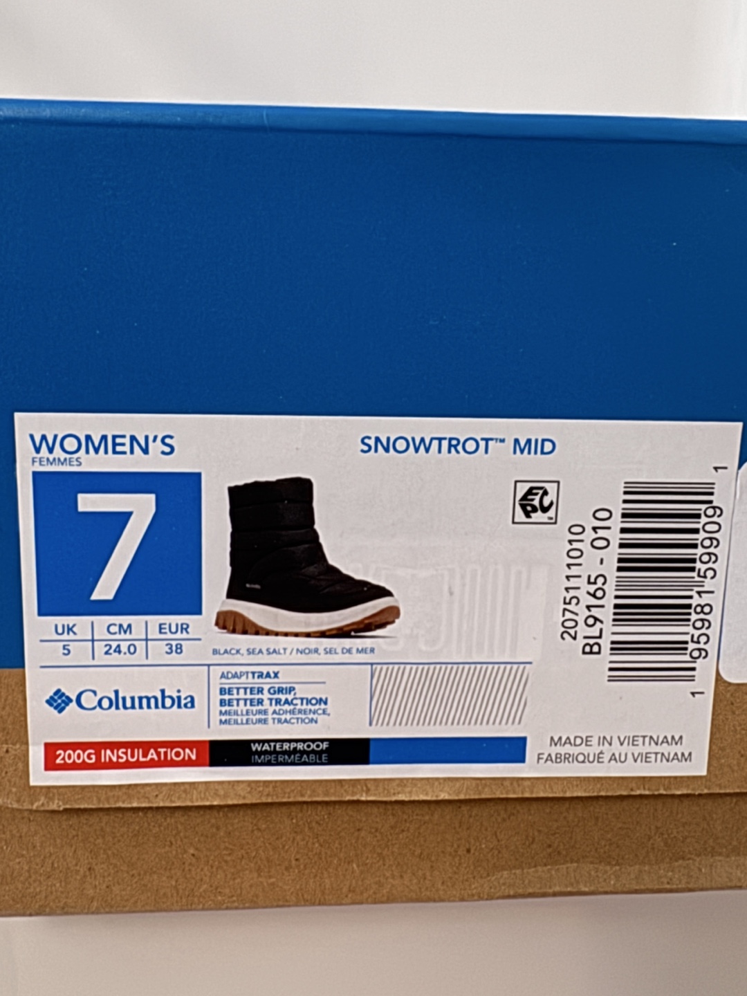 Columbia Snowtrot Mid Women's Boots - Size 7