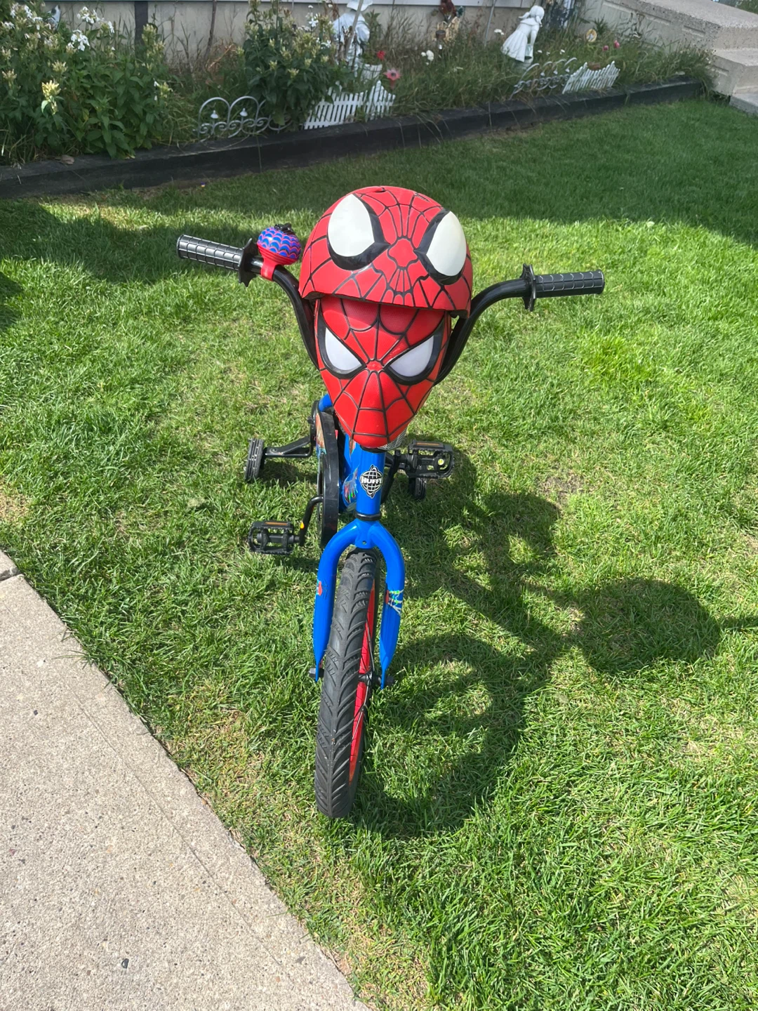Spider-Man Kids' Bike with Helmet