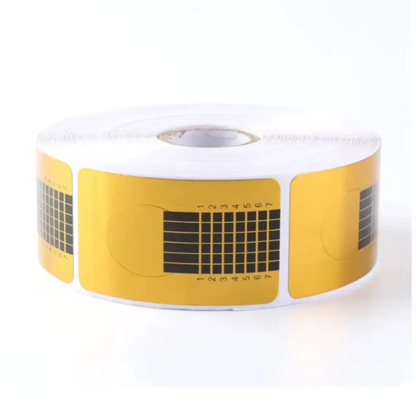 New 100pcs Nail Art Form French Acrylic UV Gel image indicator(2)