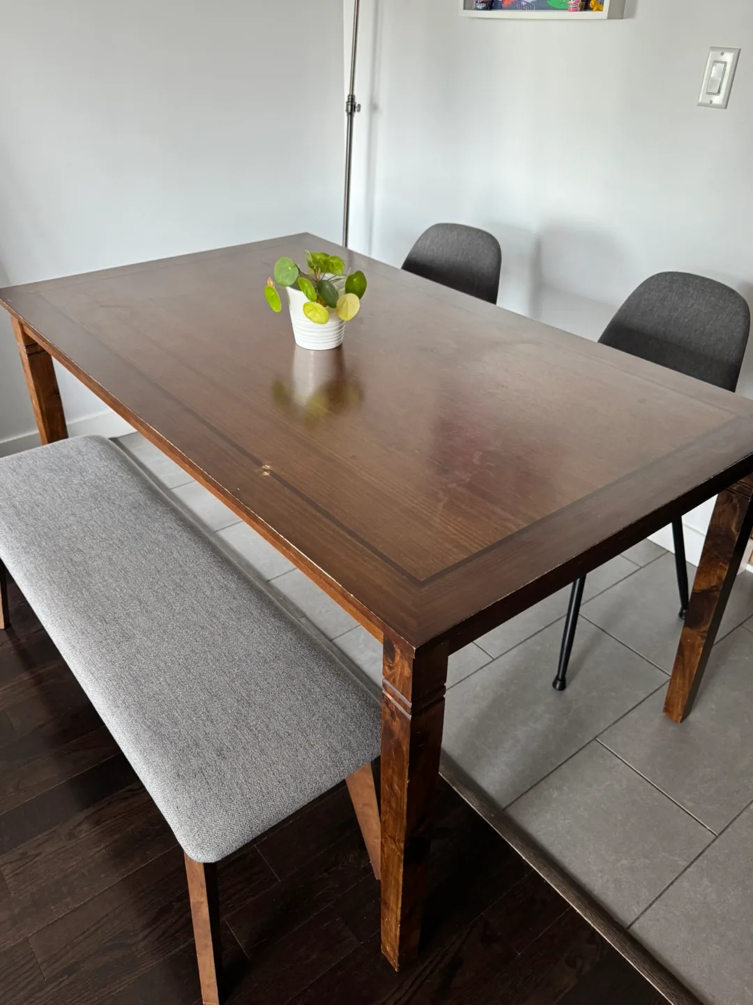 Dining Table with Bench and Chairs image indicator(3)