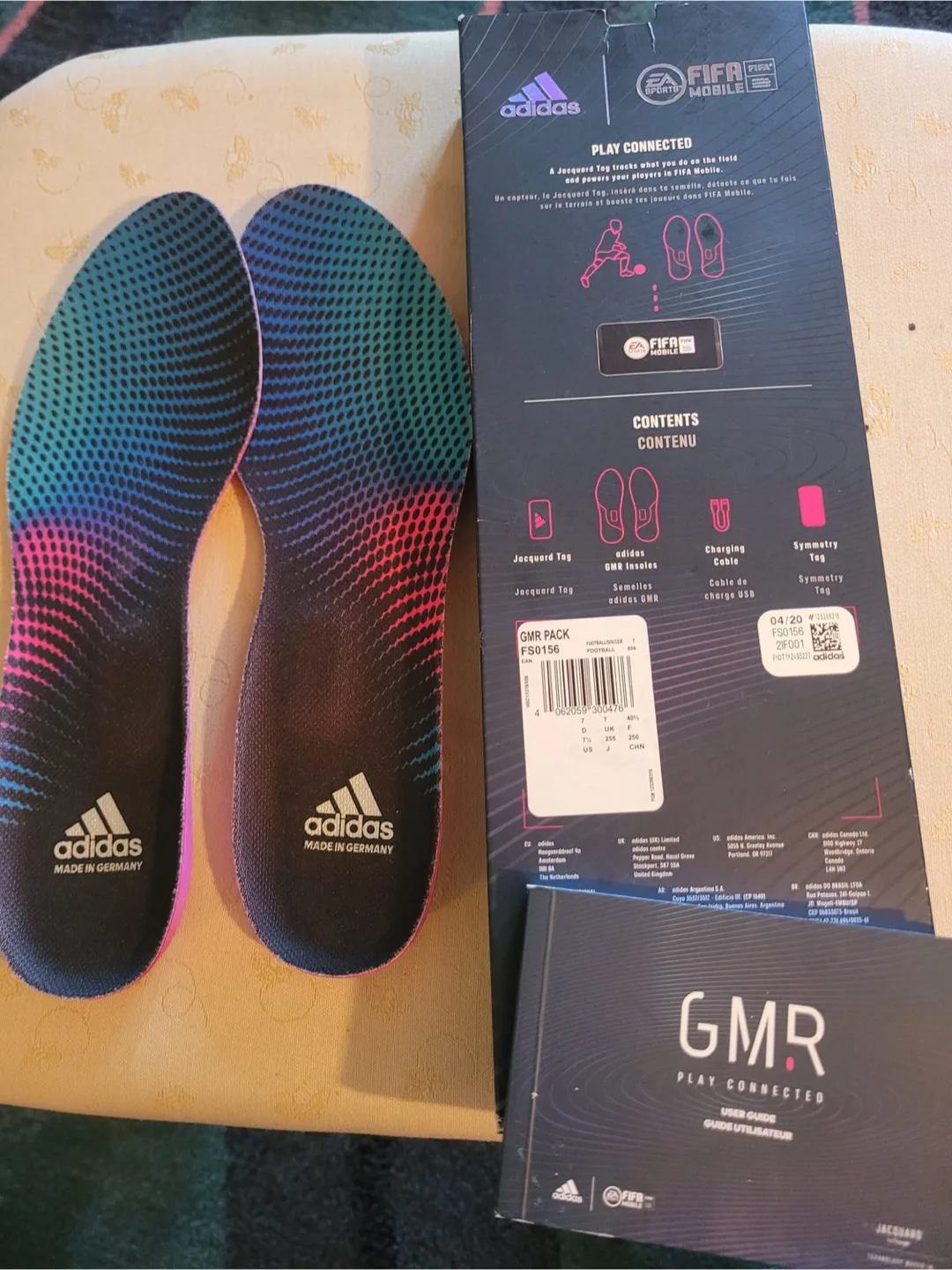 Adidas GMR Jacquard Insoles - New in Box! thumbnail