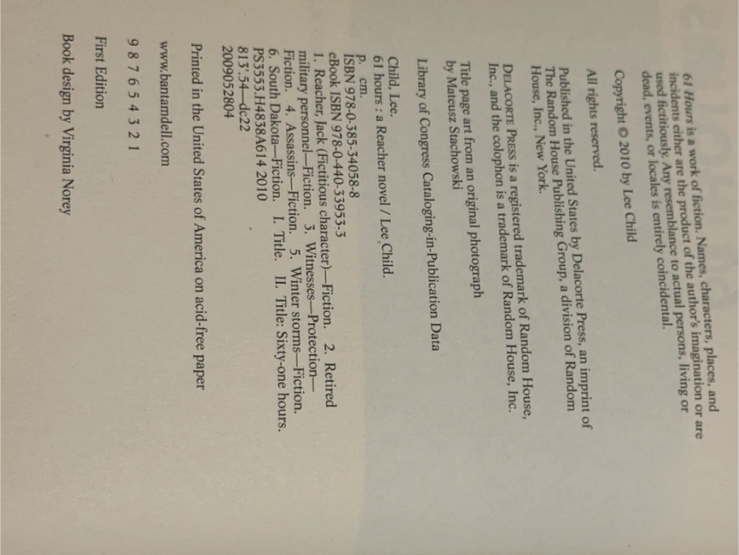 Lee Child Jack Reacher Novels: First Editions image indicator(3)