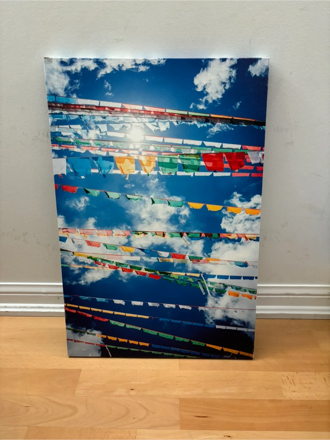 Printed canvas - Buddhist flags thumbnail