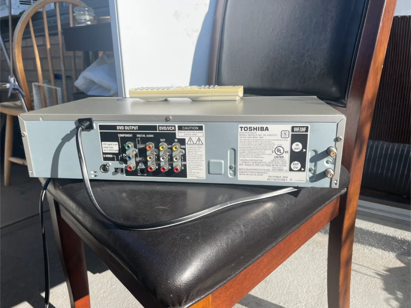 Toshiba DVD/VCR Combo Player SD-V392SC2 image indicator(3)