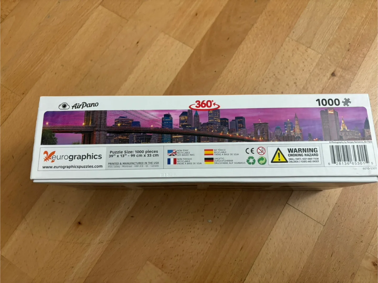 Eurographics Brooklyn Bridge 1000 Piece Puzzle thumbnail