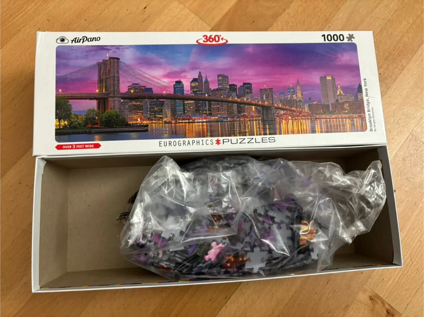 Eurographics Brooklyn Bridge 1000 Piece Puzzle image indicator(2)