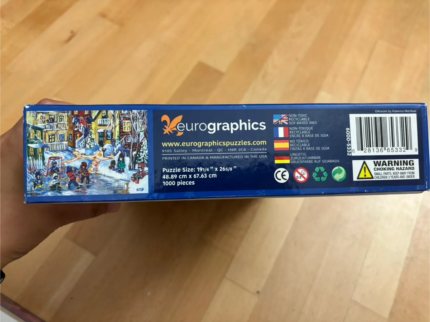Eurographics "The Usual Gang" 1000-Piece Puzzle image indicator(2)