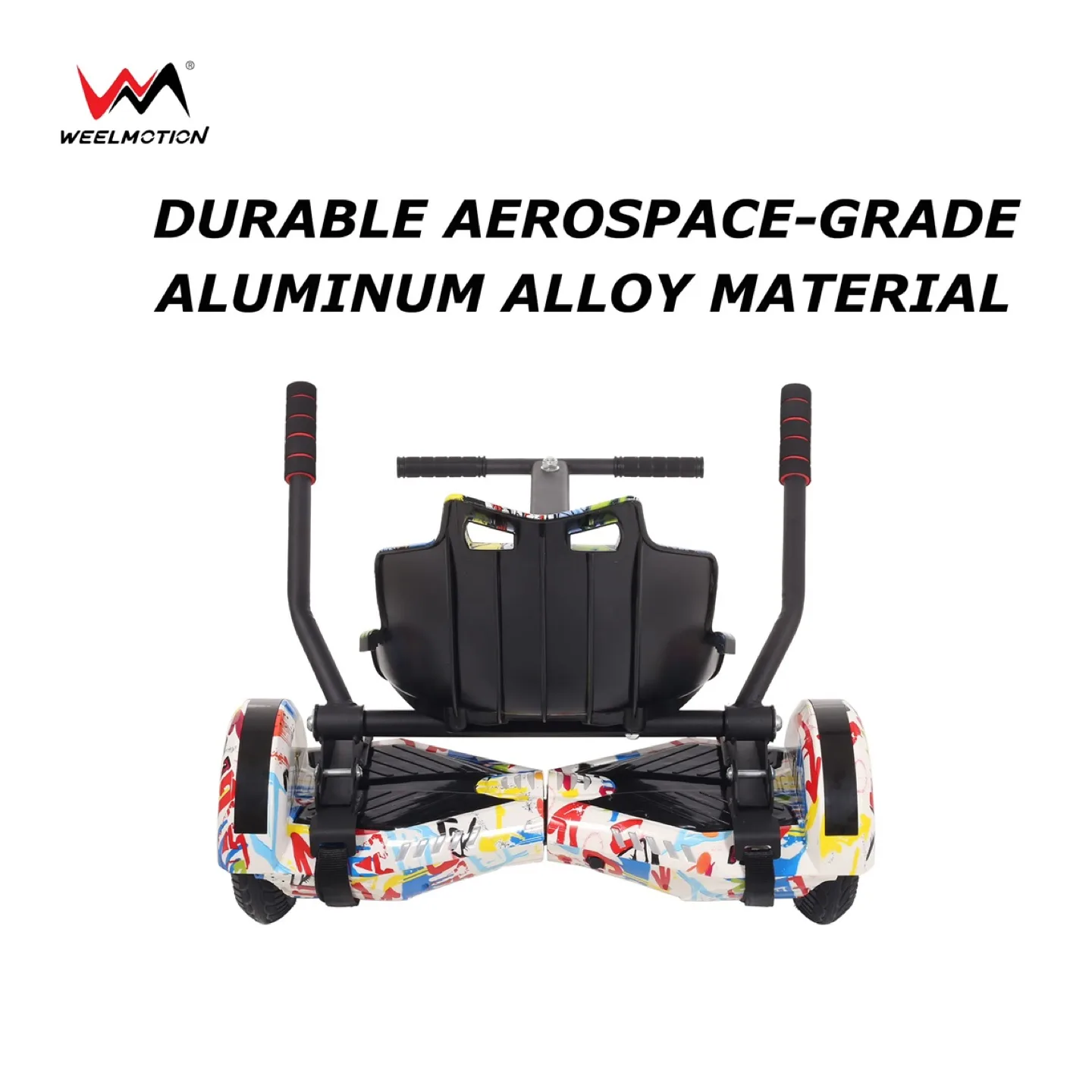 WEELMOTION Go Kart Seat Attachment w Shining Wheel - Adjustable image indicator(6)