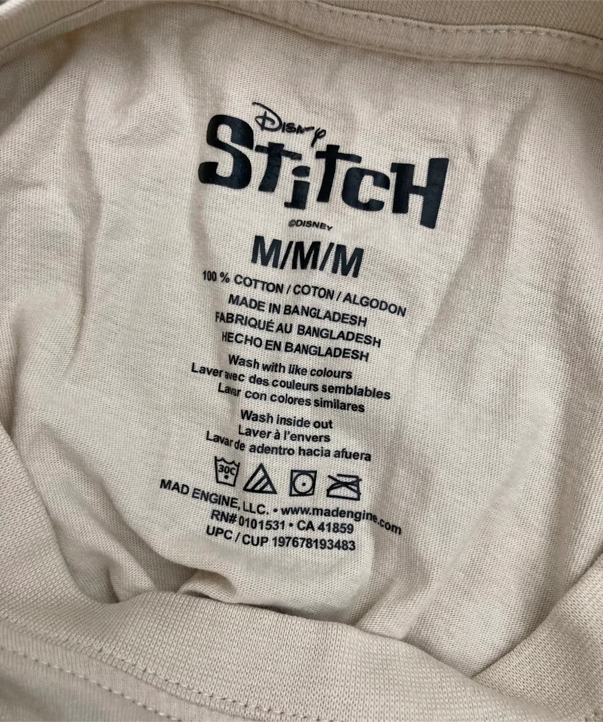 Disney Stitch oversized tee - Medium image indicator(3)