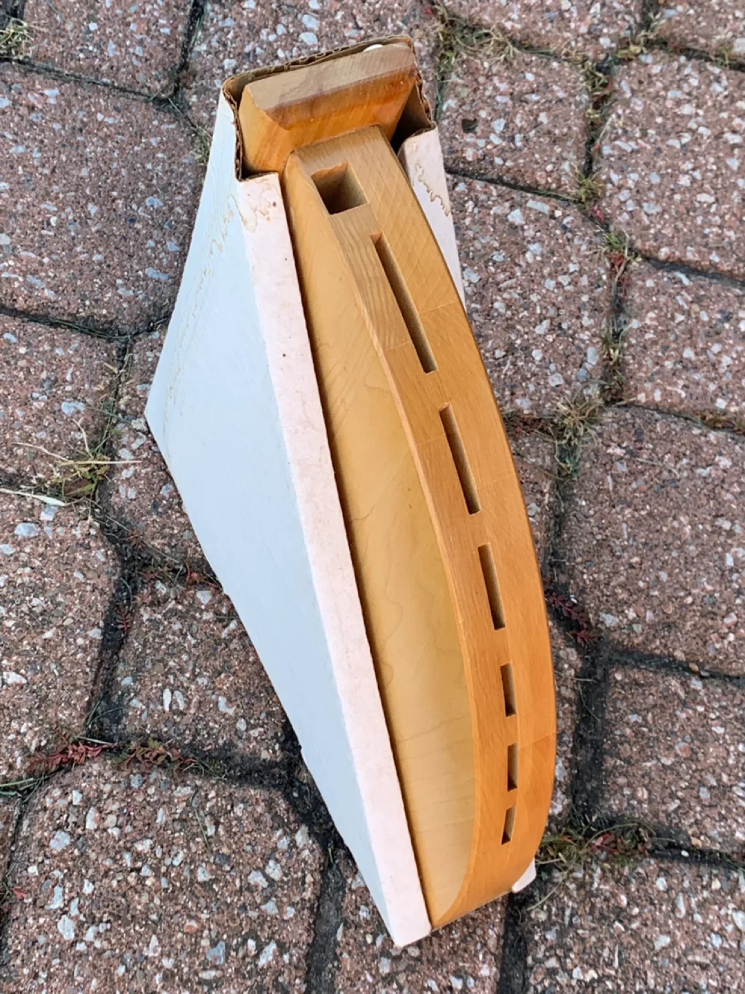 Solid Wood Counter Top Knife Block / Holder thumbnail