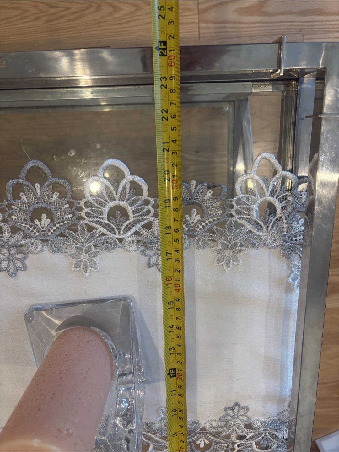 Silver Coffee Table, 47" x 24" - photo 3