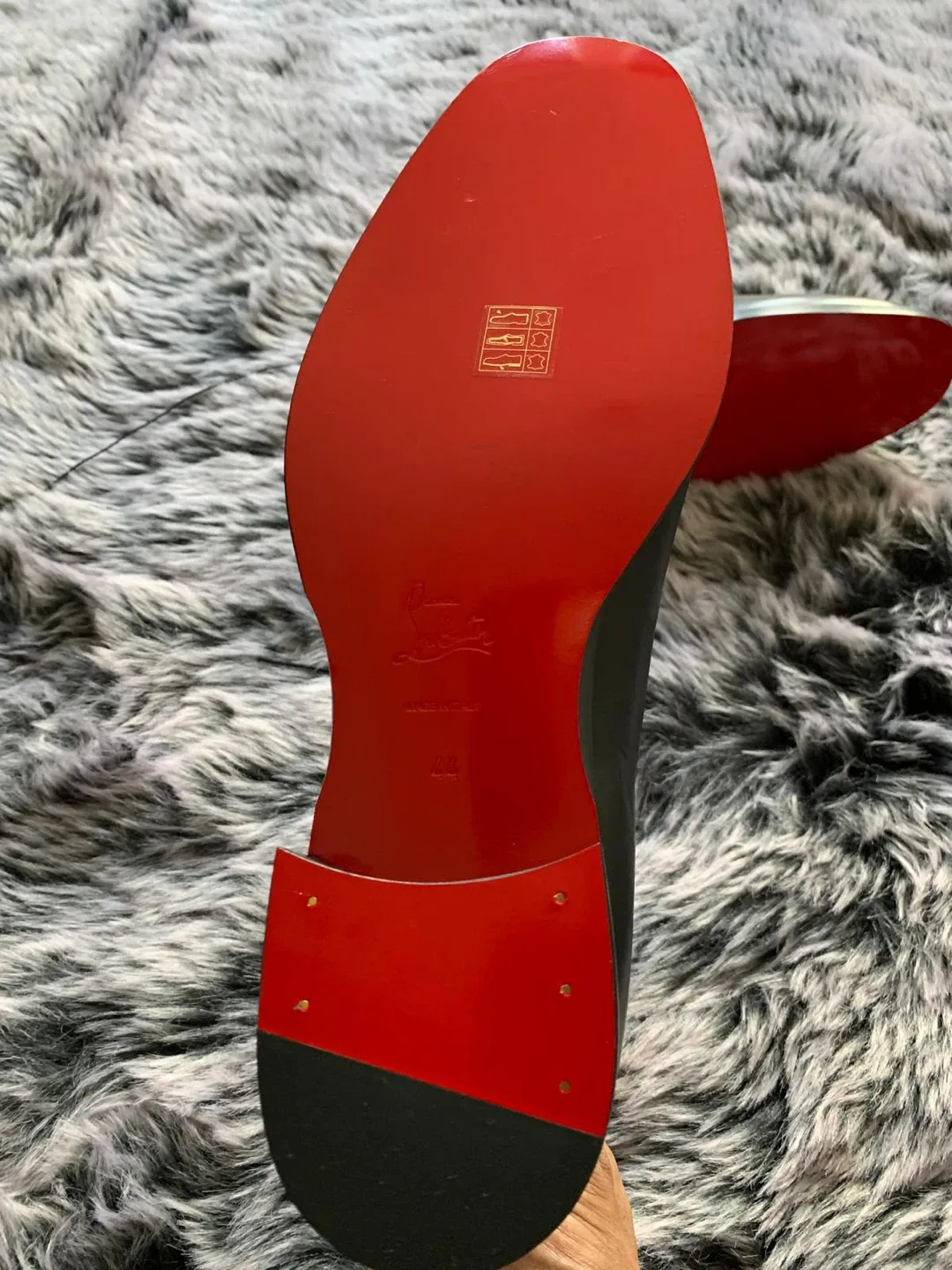 Christian Louboutin Black Leather Boots Size 44 image indicator(5)