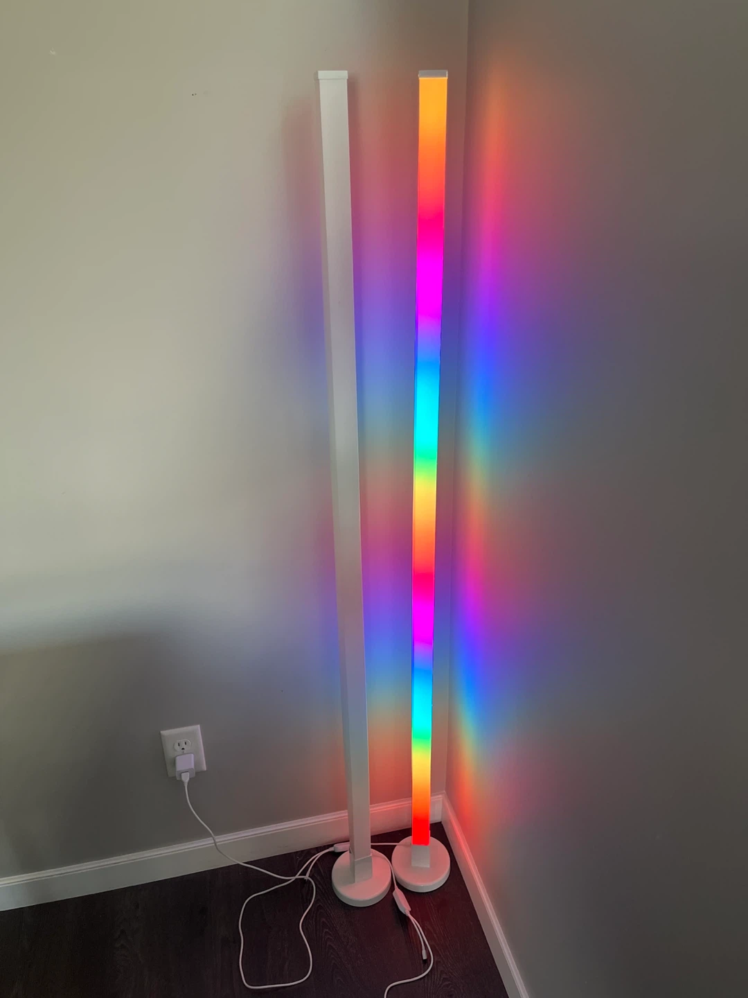 🔥🔥Two RGB Corner Floor Lamps