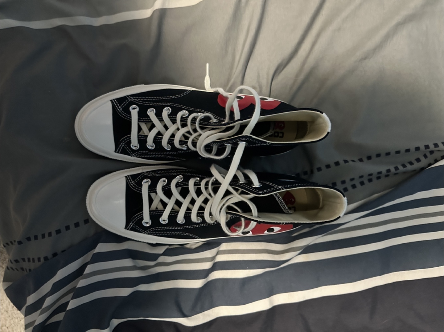 Comme des Garçons PLAY x Converse Chuck 70 High Black - photo 4