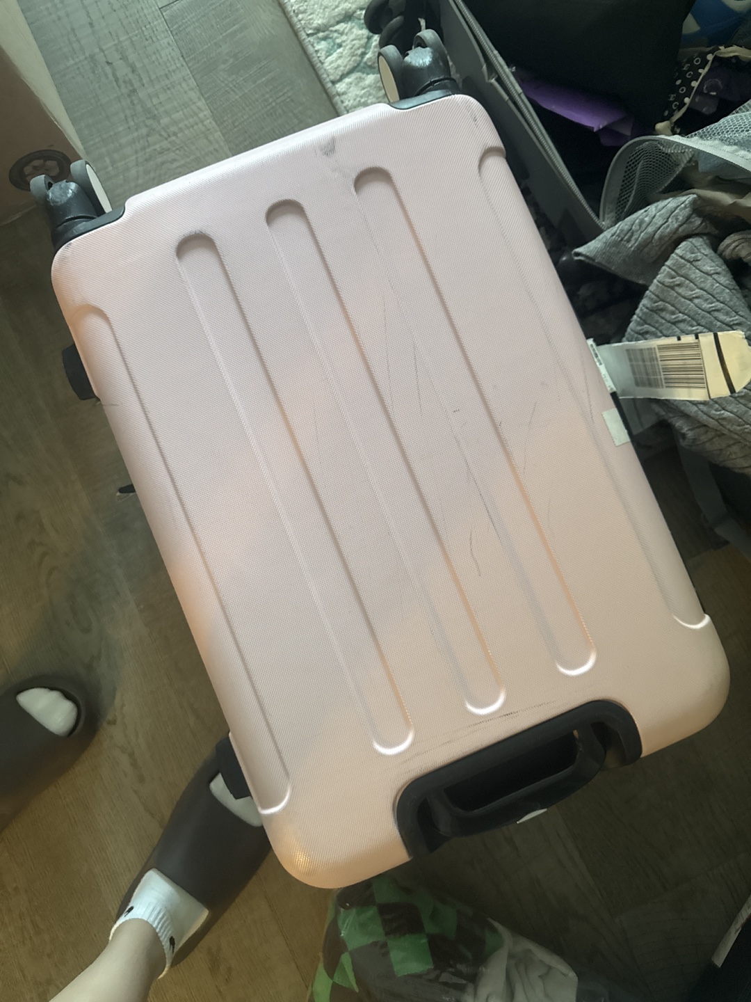 Pink Carry-On Suitcase - photo 2