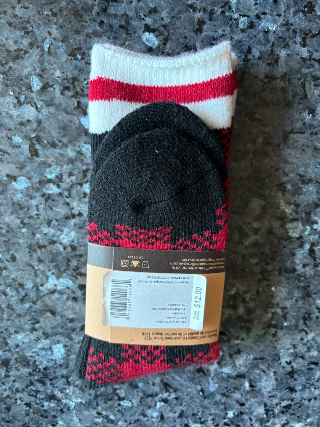 NEW Weekender Cabin Socks by McGregor image indicator(2)