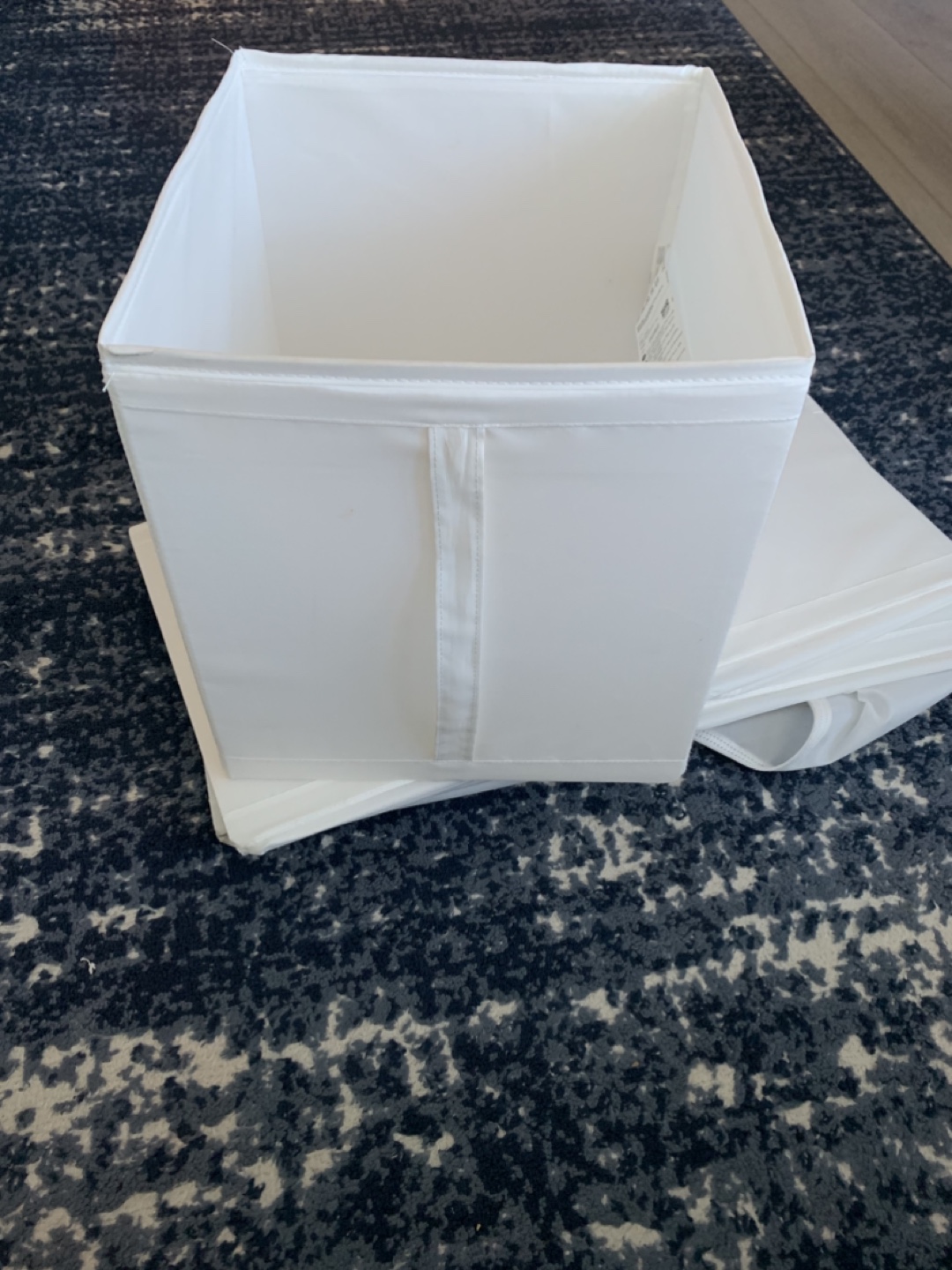 IKEA SKUBB polyester boxes - set of 3