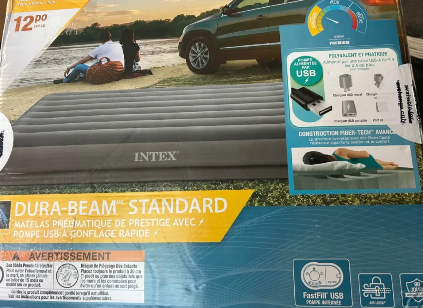 Intex Dura-Beam Standard Air Mattress thumbnail