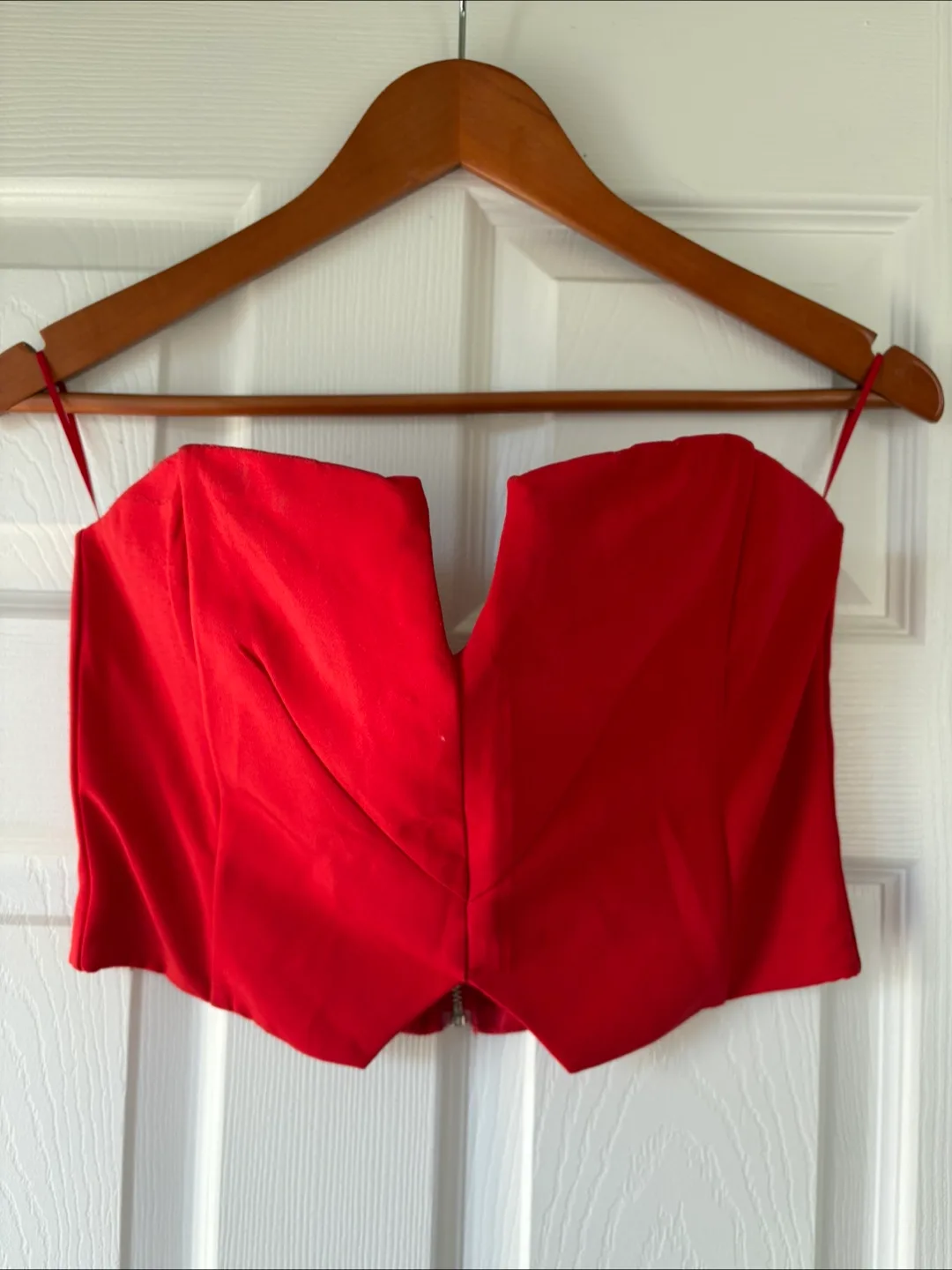 Runaway Red Corset Top - Size 12/L thumbnail