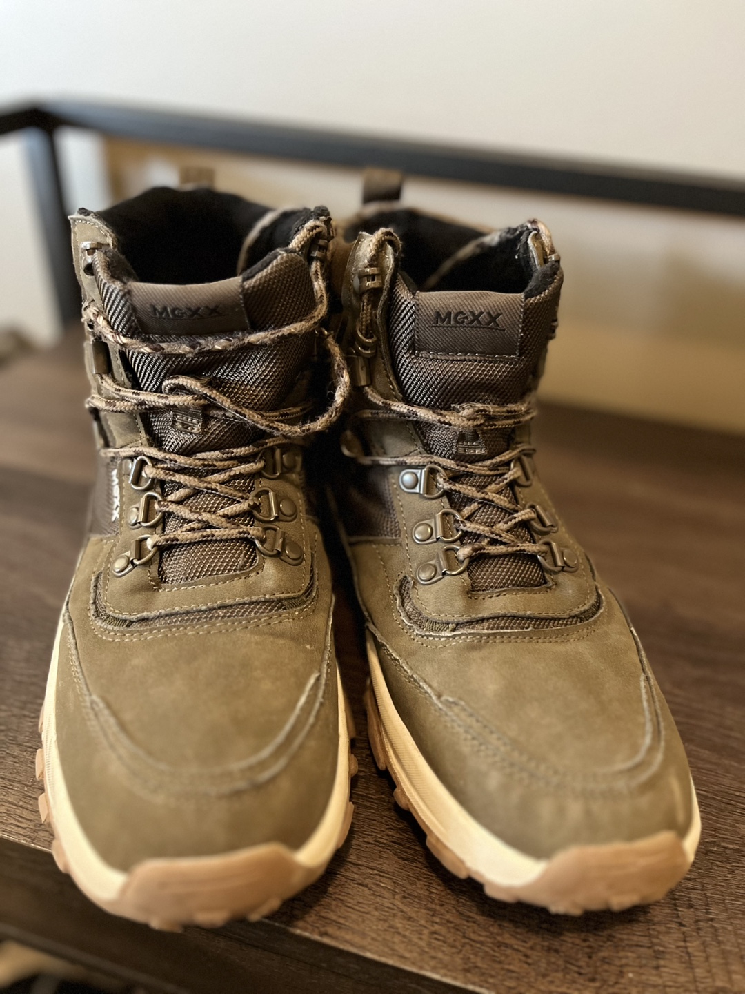 MGXX Olive Green Hiking Boots🏆