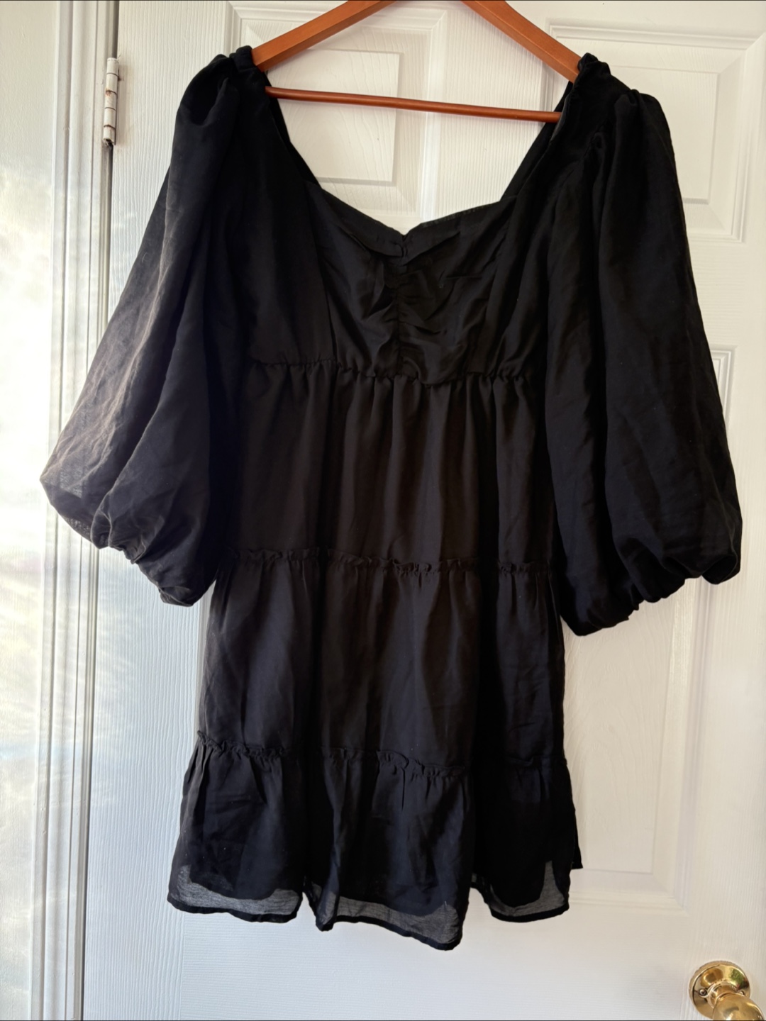 Second Words Black Dress - Size M