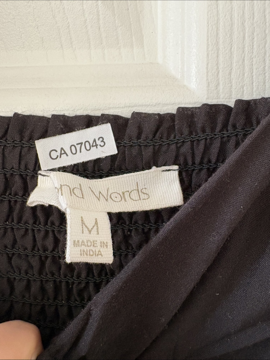 Second Words Black Dress - Size M - photo 2