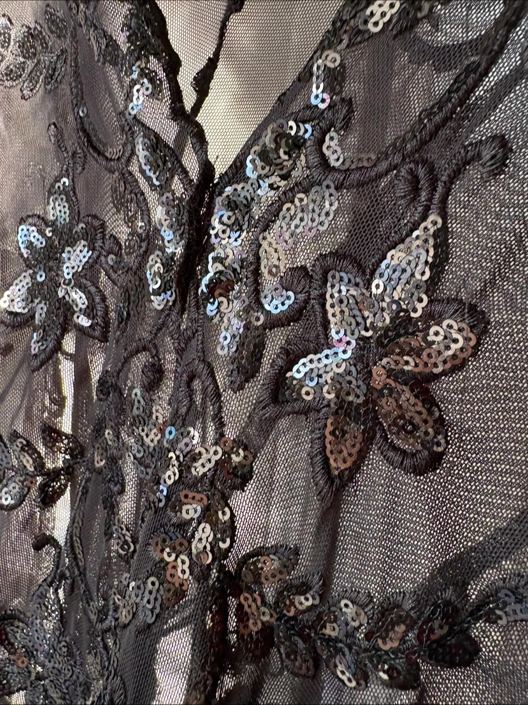 Yaya & Co. Black Floral Lace Bodysuit image indicator(4)