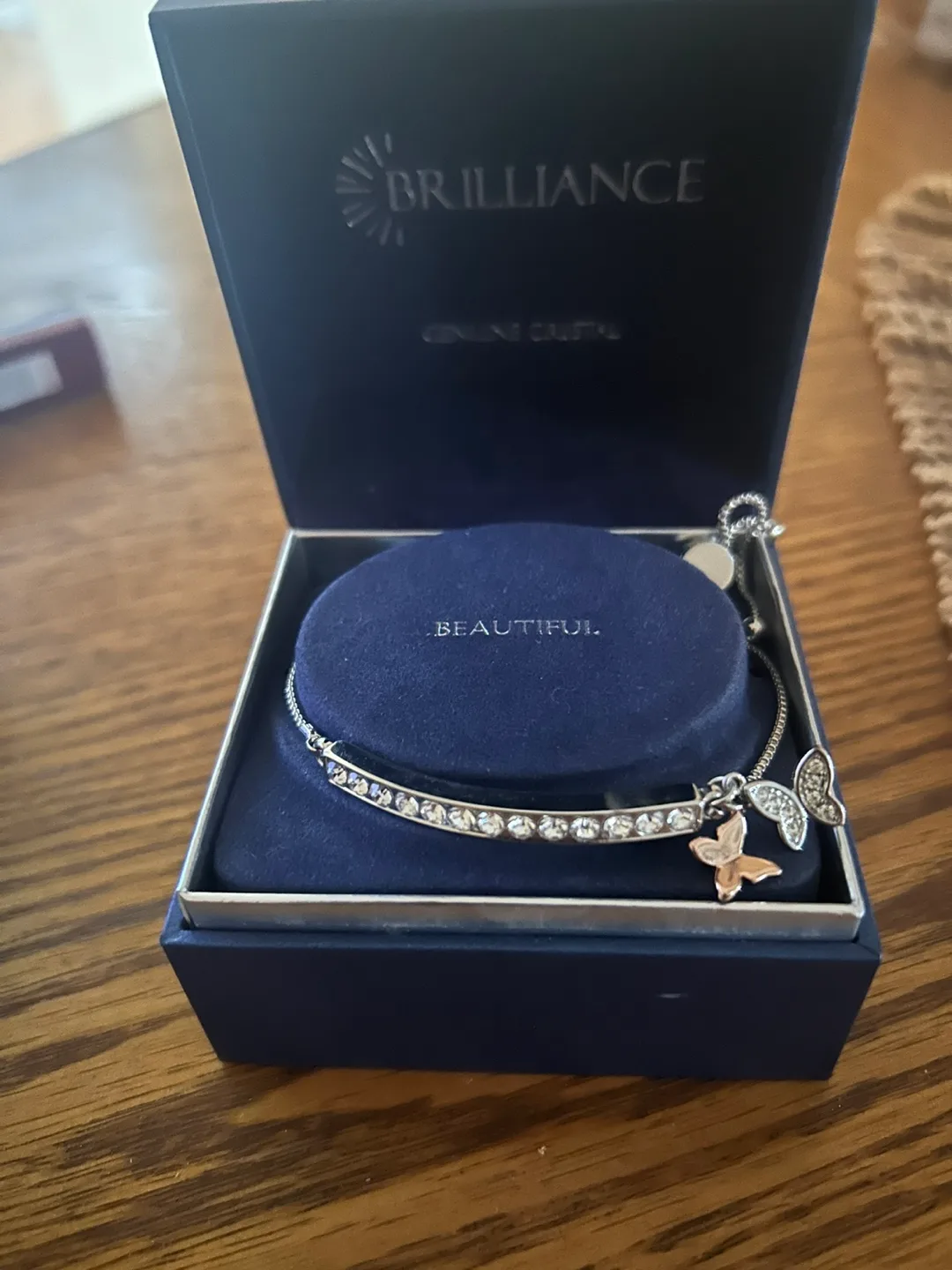 Brilliance Butterfly Crystal Bracelet thumbnail