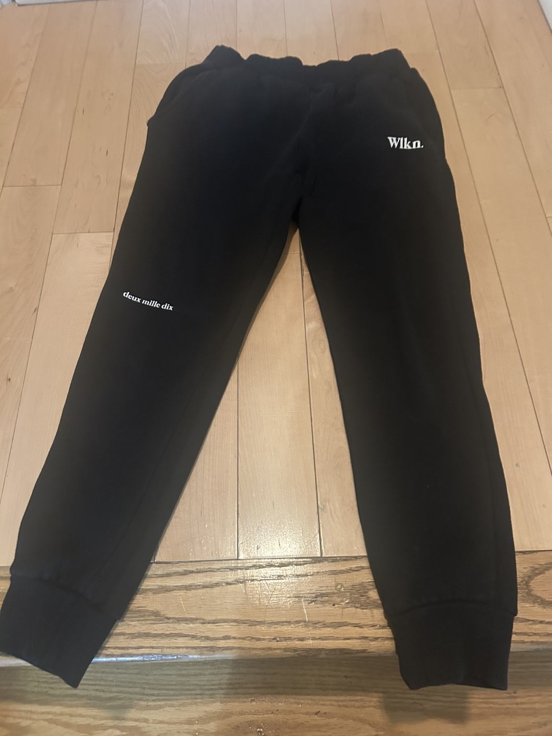 WLKN Black Sweatpants - Size Small