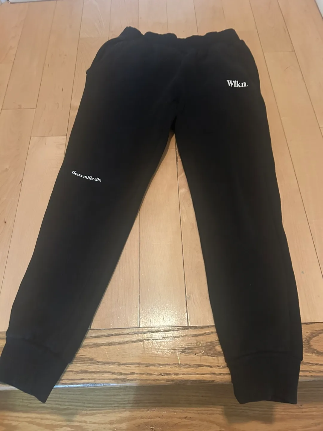 WLKN Black Sweatpants - Size Small thumbnail