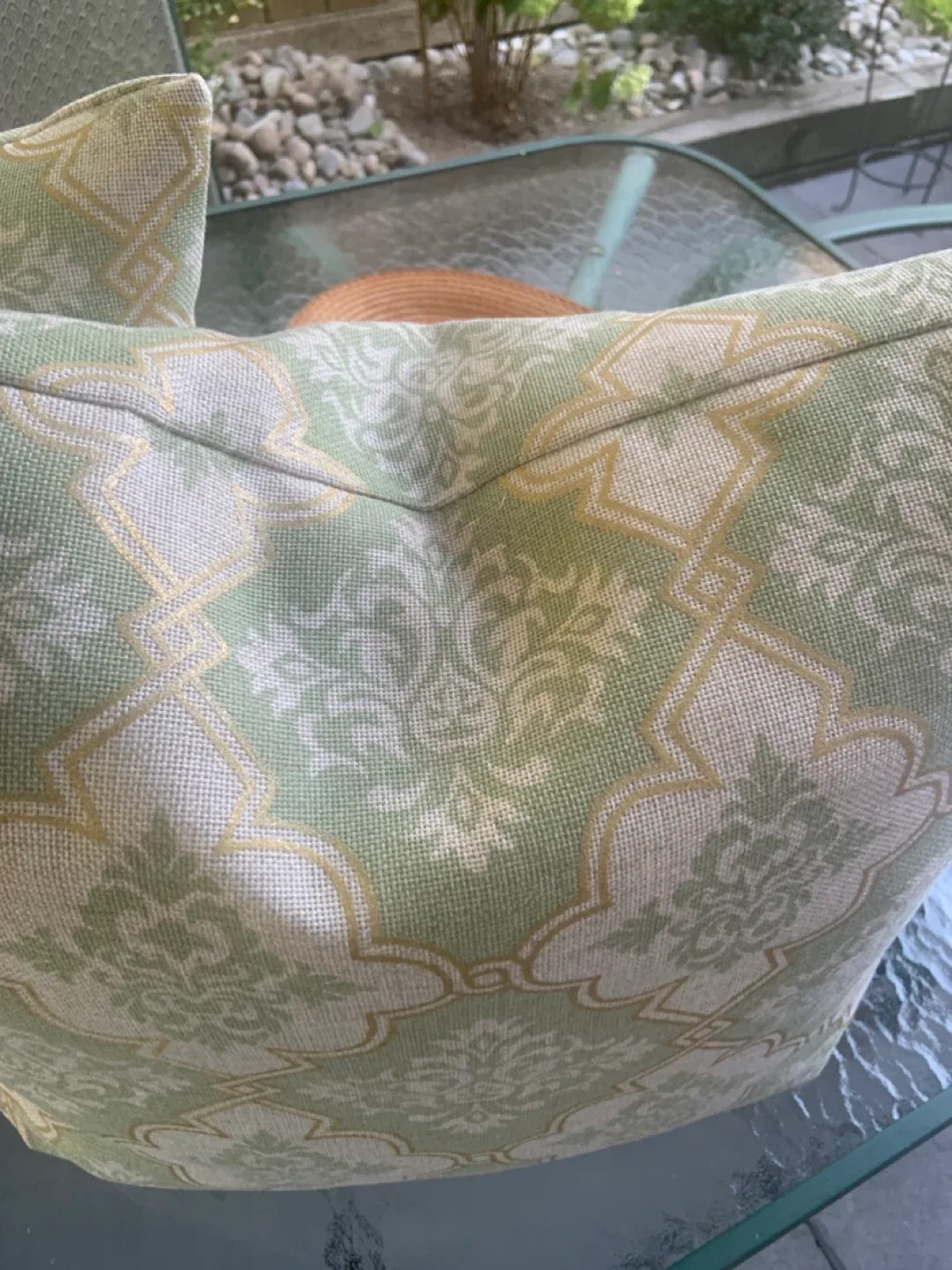 Decorative Throw Pillows - Green Patterned image indicator(6)