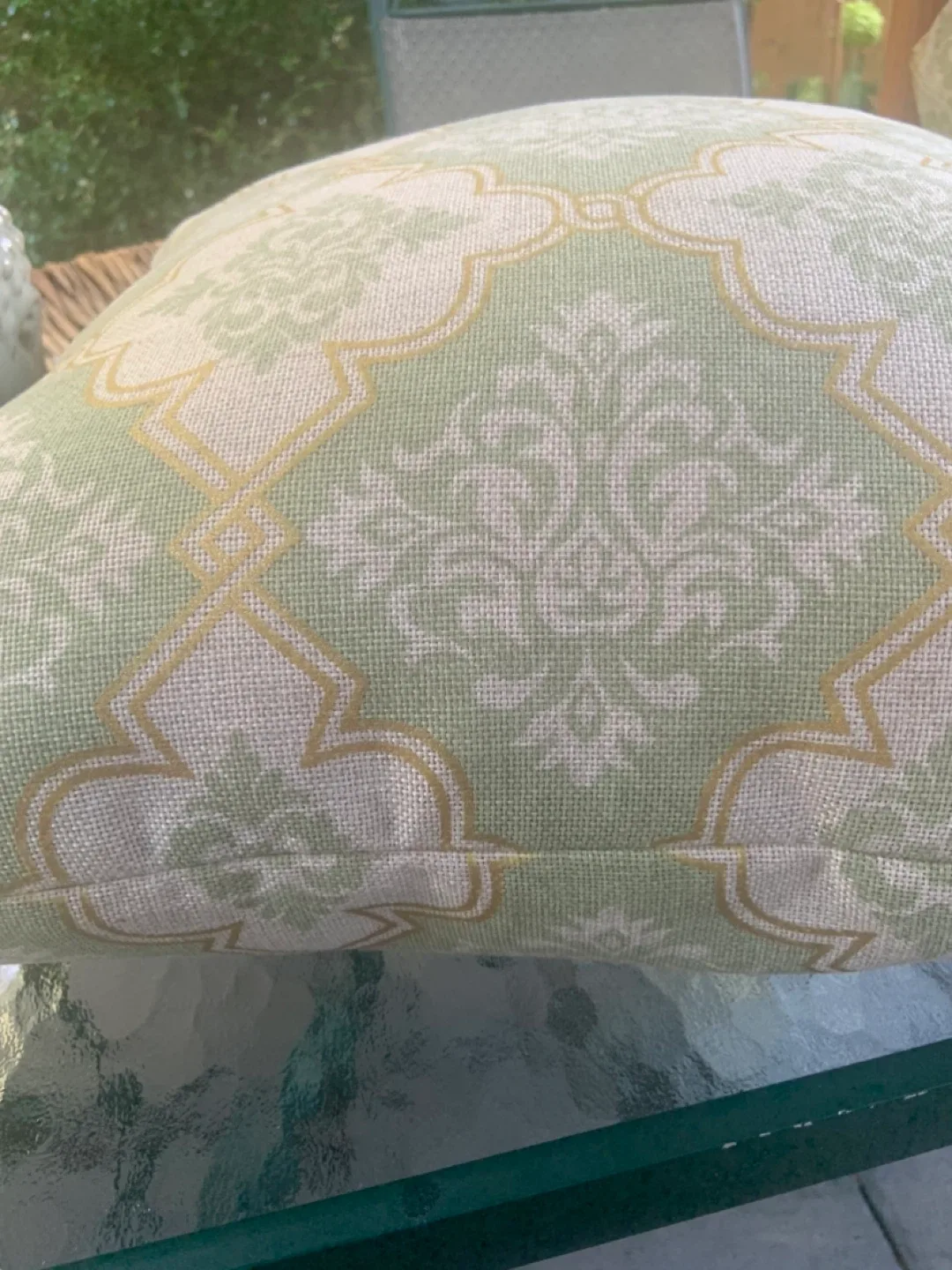 Decorative Throw Pillows - Green Patterned image indicator(8)