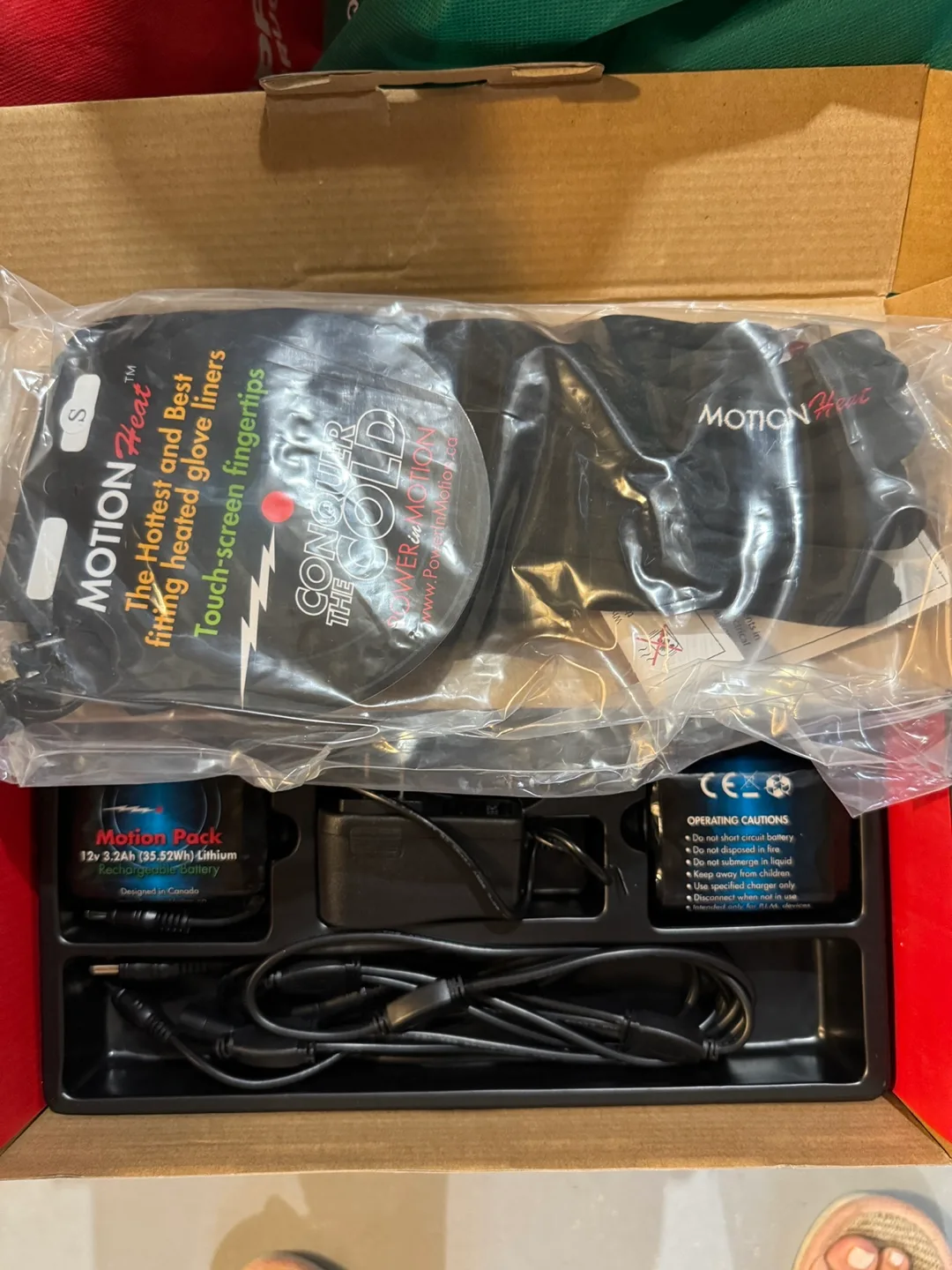 Motion Heated Glove Liners - Complete Set (Size S) thumbnail