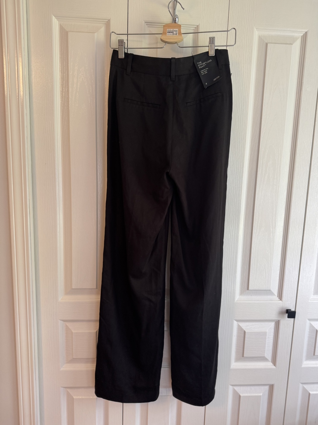 Aritzia The Effortless Pant - Black, Size 4 - photo 2