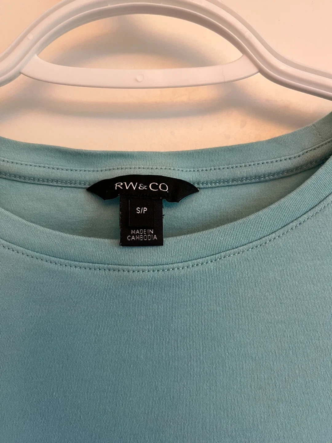RW&CO. Teal T-Shirt - Size Small image indicator(2)