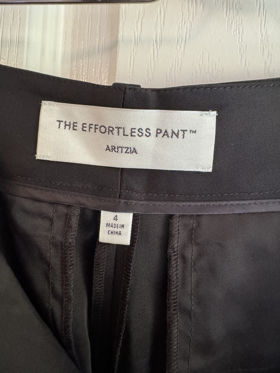 Aritzia The Effortless Pant - Size 4 Black - photo 4